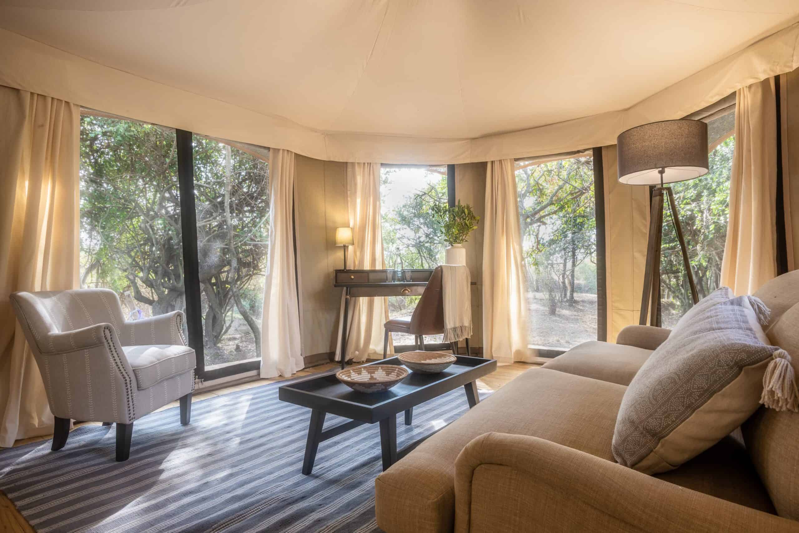 premium tent at ilkeliani camp