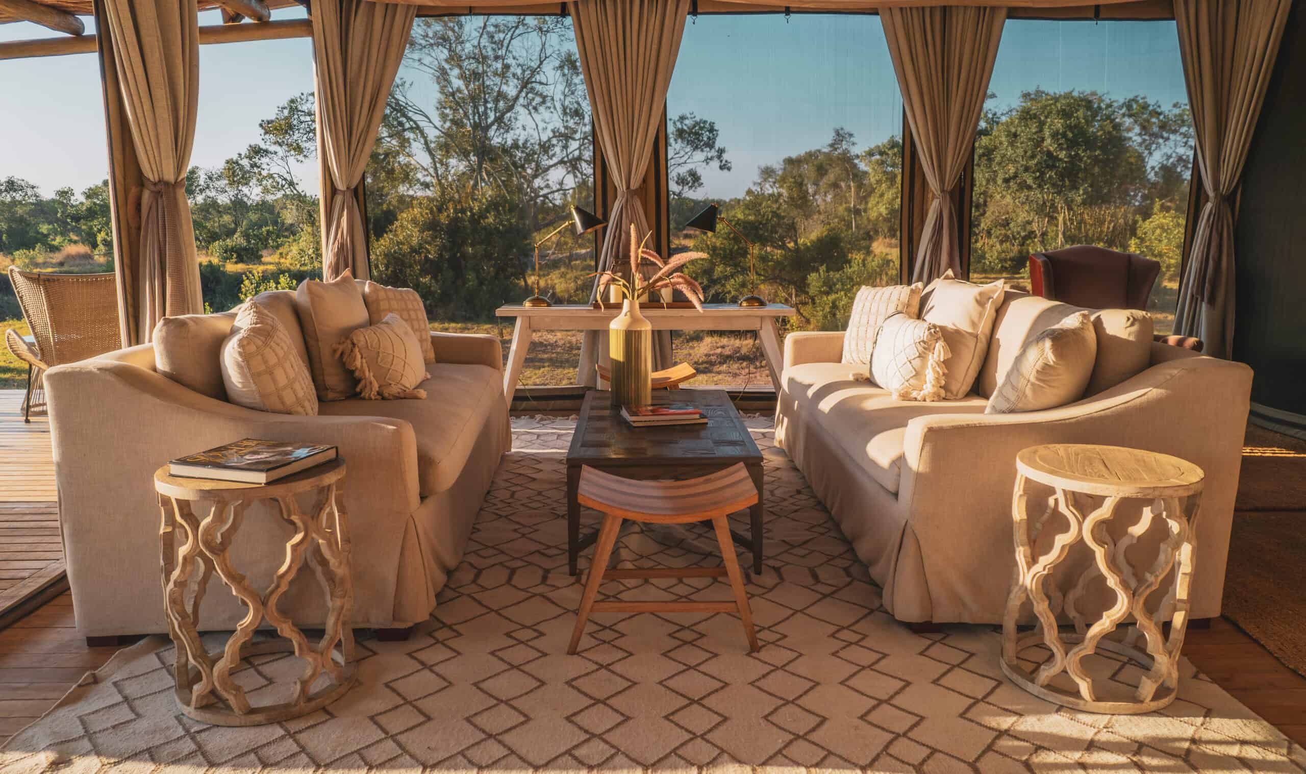 river camp lounge