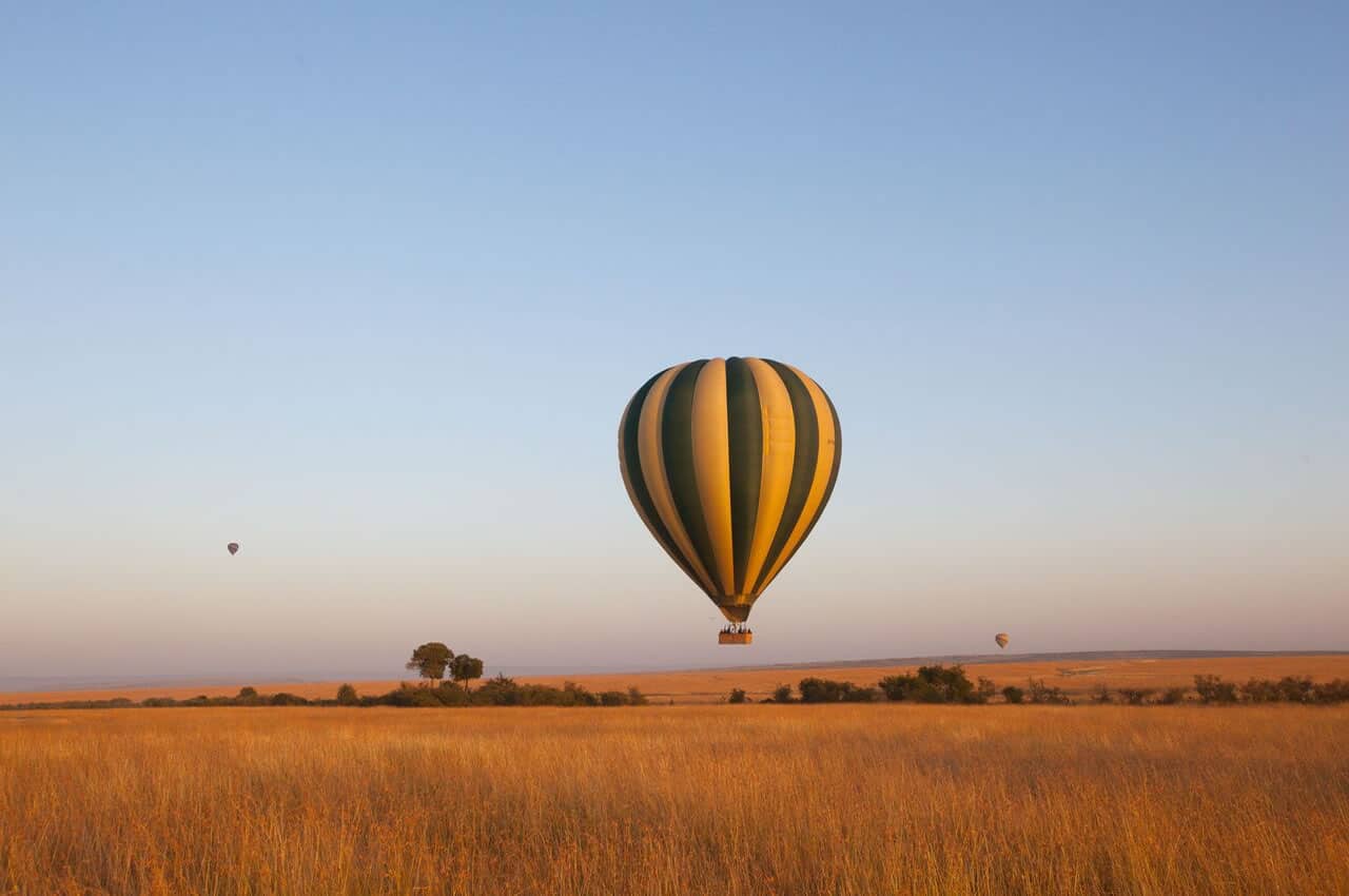 hot air balloon ride
