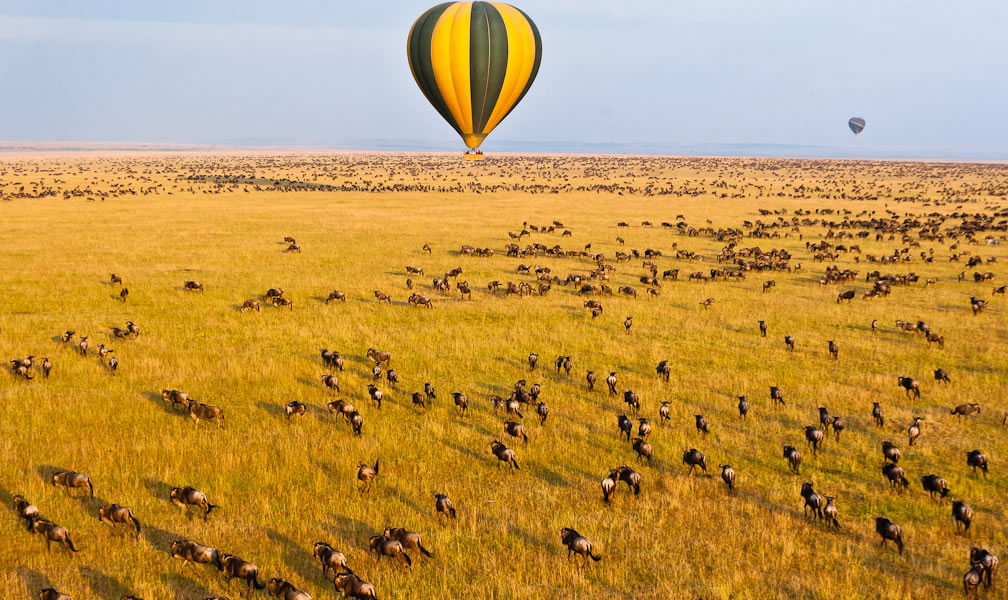 hot air balloon ride