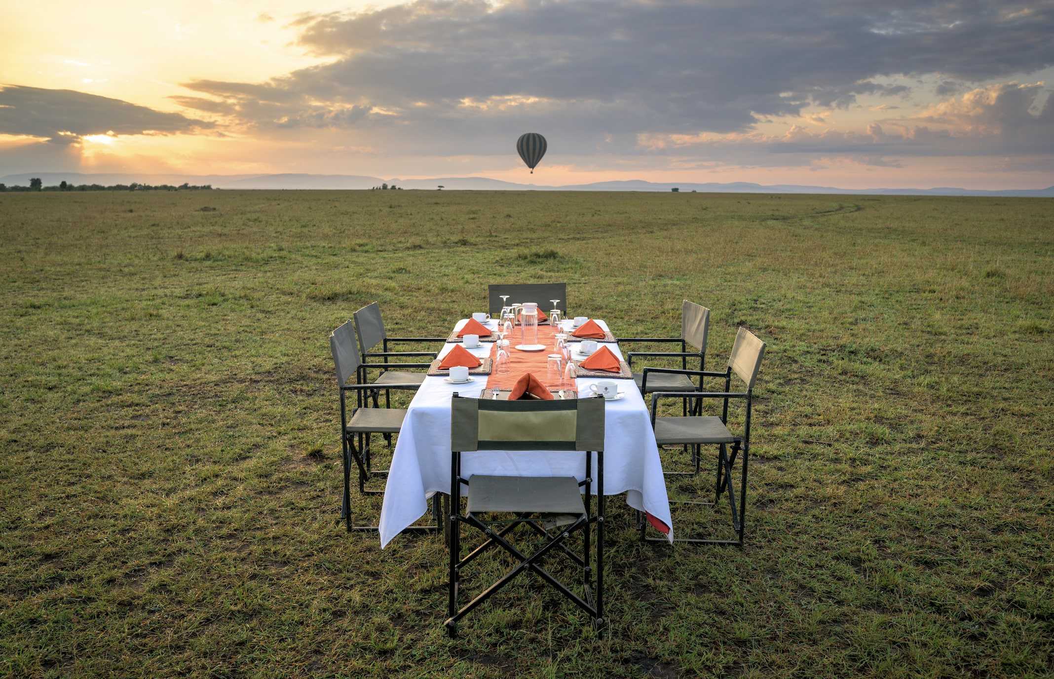 Hot air ballooning in Maasai Mara National Reserve is one of the most magical ways to experience Kenya’s vast savannah and wildlife.